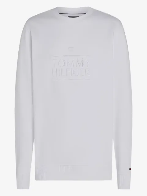 Tommy Hilfiger logo-embroidered sweatshirt