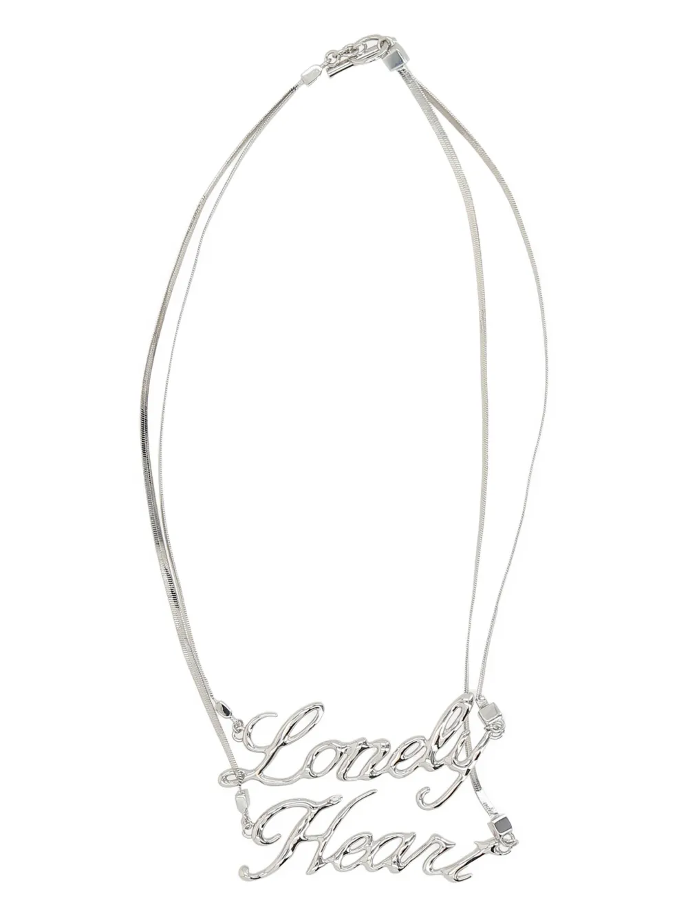 Jil Sander collar Lonely Heart | plateado | Image 1