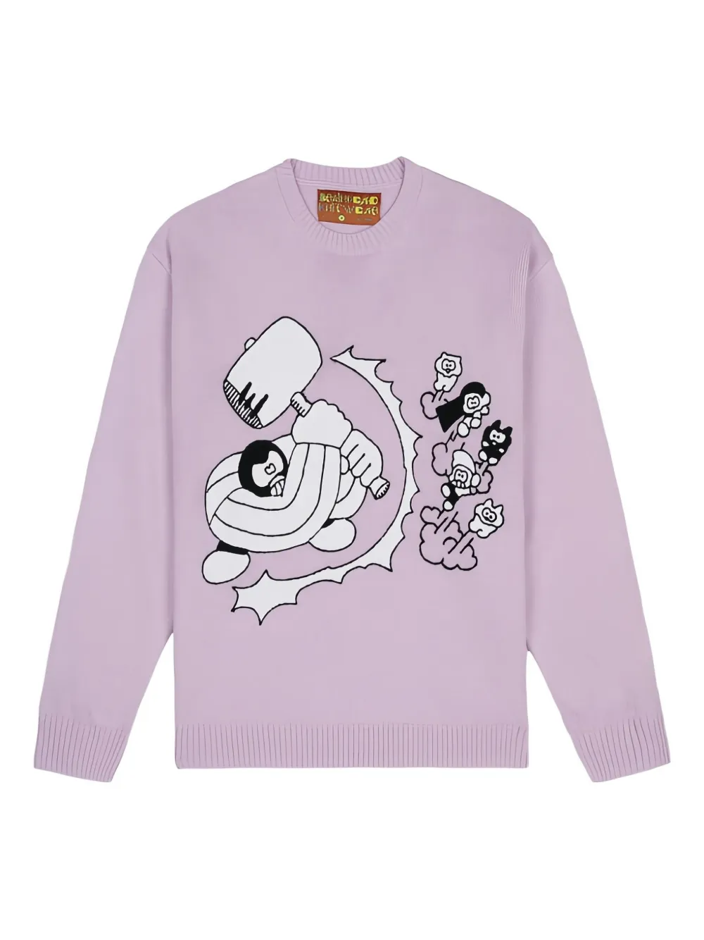 Brain Dead suéter Hammer | rosado | Image 1
