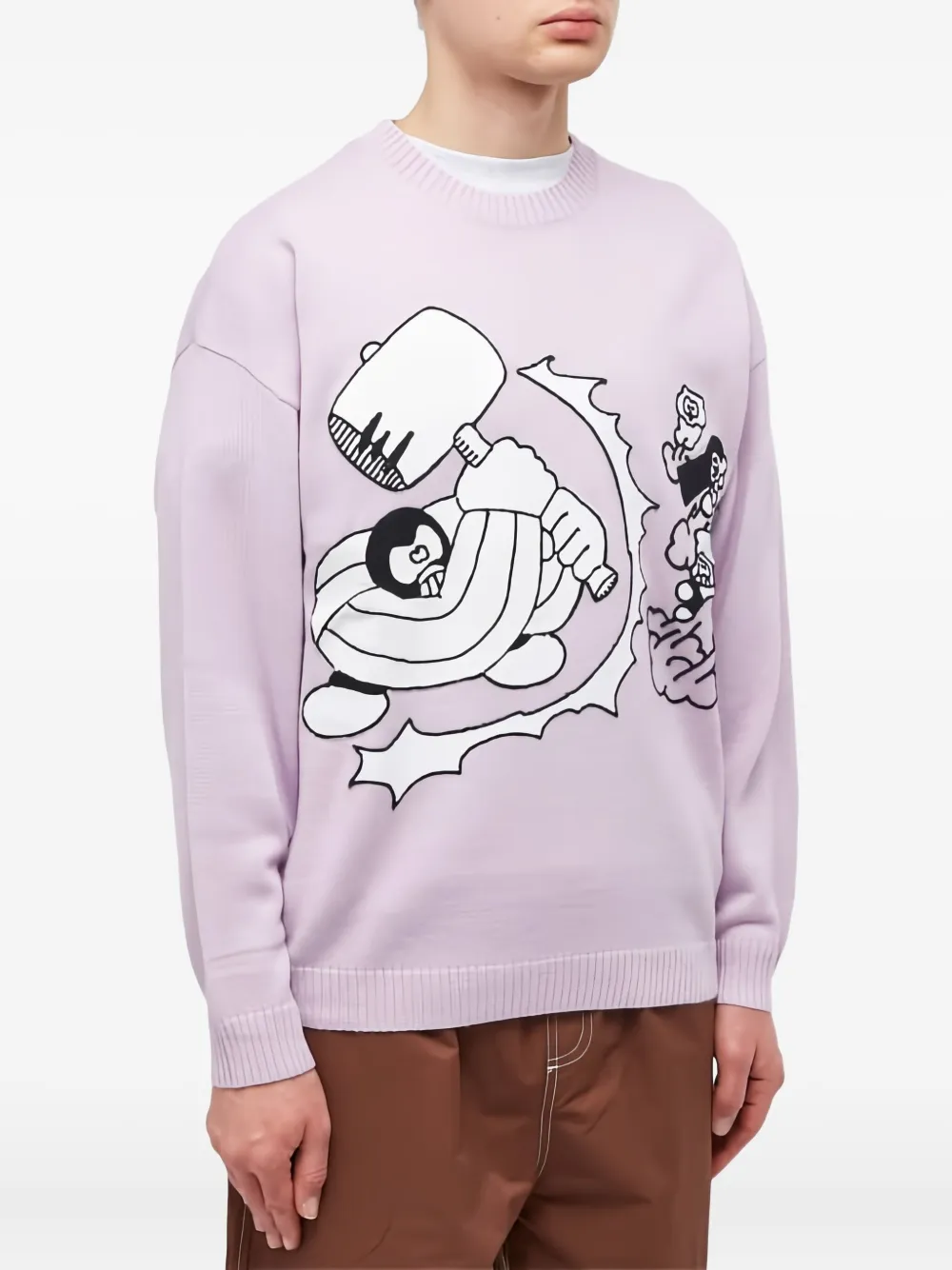  Brain Dead Pull Hammer - Rose 