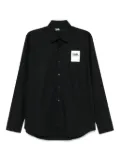 Karl Lagerfeld logo-patch shirt - Blue