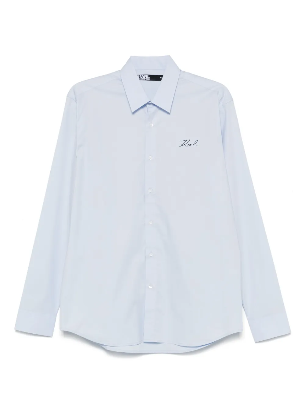 Karl Lagerfeld camisa con logo estampado | azul | Image 1
