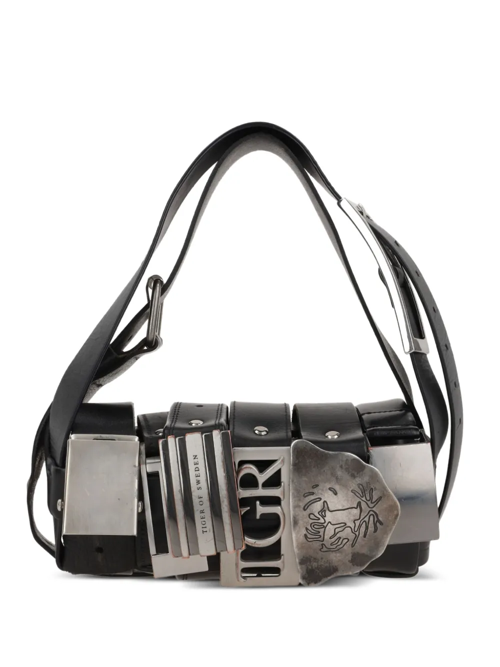 HODAKOVA buckled shoulder bag | Black | Image 1