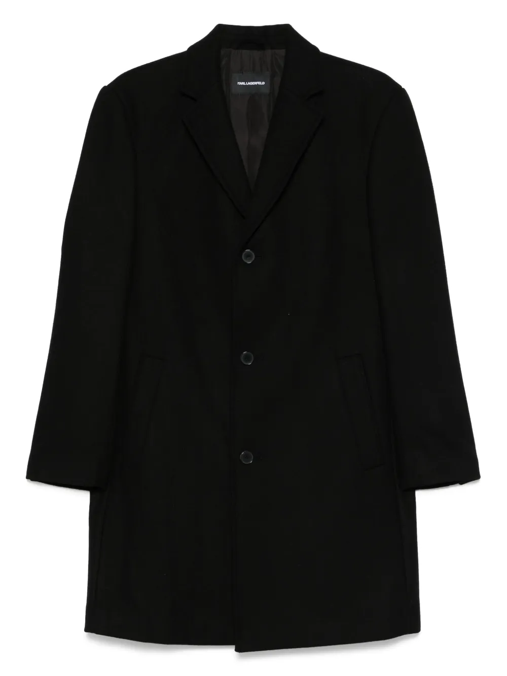Karl Lagerfeld wool single-breasted blazer | Black | Image 1