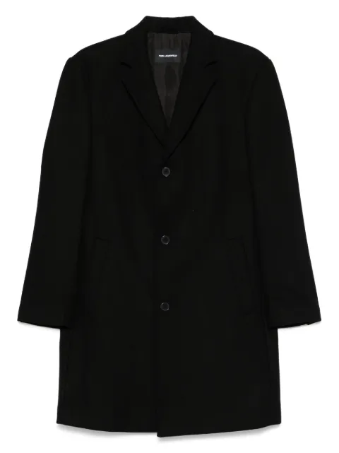 Karl Lagerfeld wool single-breasted blazer