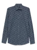 Karl Lagerfeld graphic-print shirt - Blue