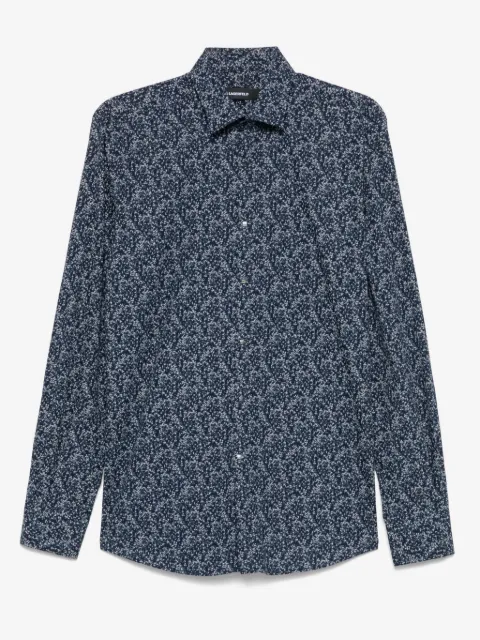 Karl Lagerfeld graphic-print shirt