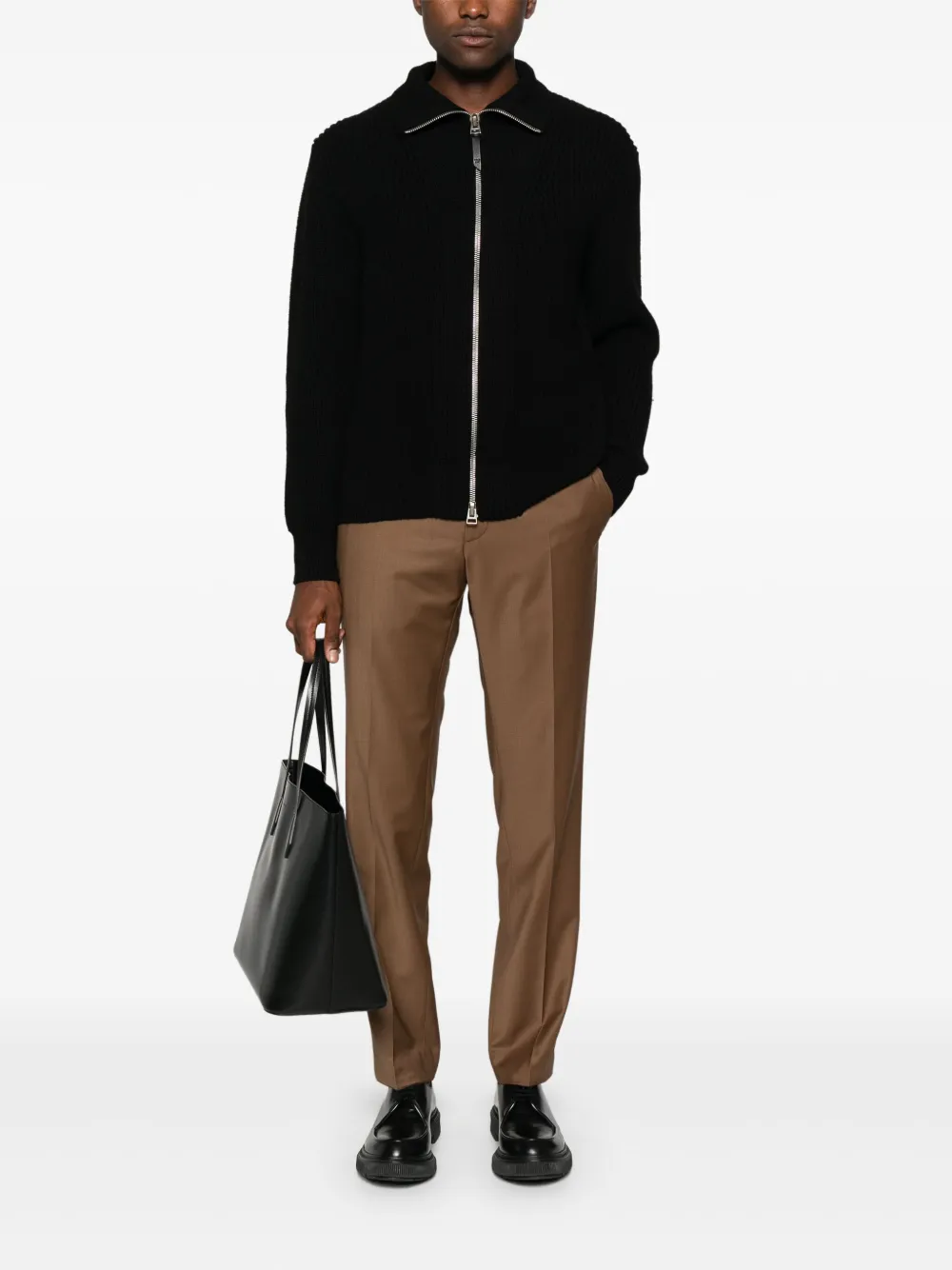 Karl Lagerfeld Plooibroek - Bruin