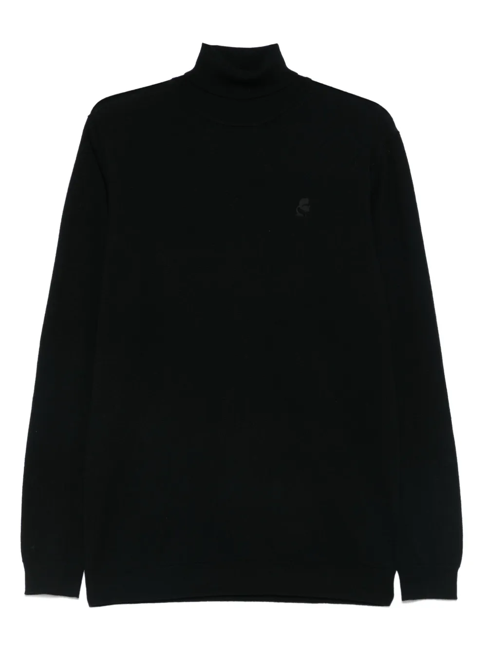 Karl Lagerfeld knitted jumper | Black | Image 1