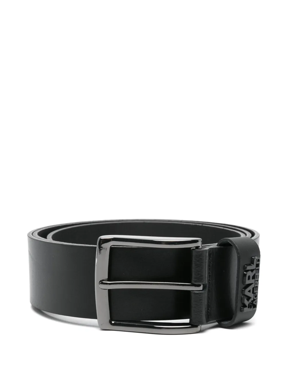 Karl Lagerfeld cinturón con hebilla | negro | Image 1