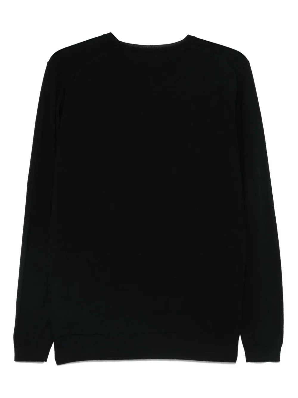 Karl Lagerfeld merino sweater - Zwart