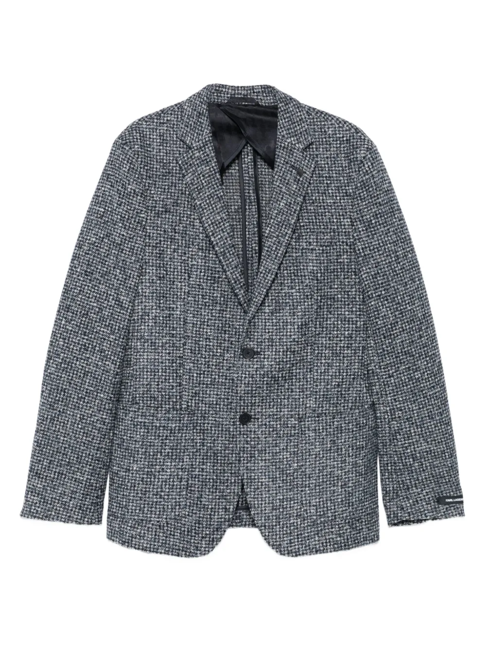 Karl Lagerfeld two-button jacket Blauw