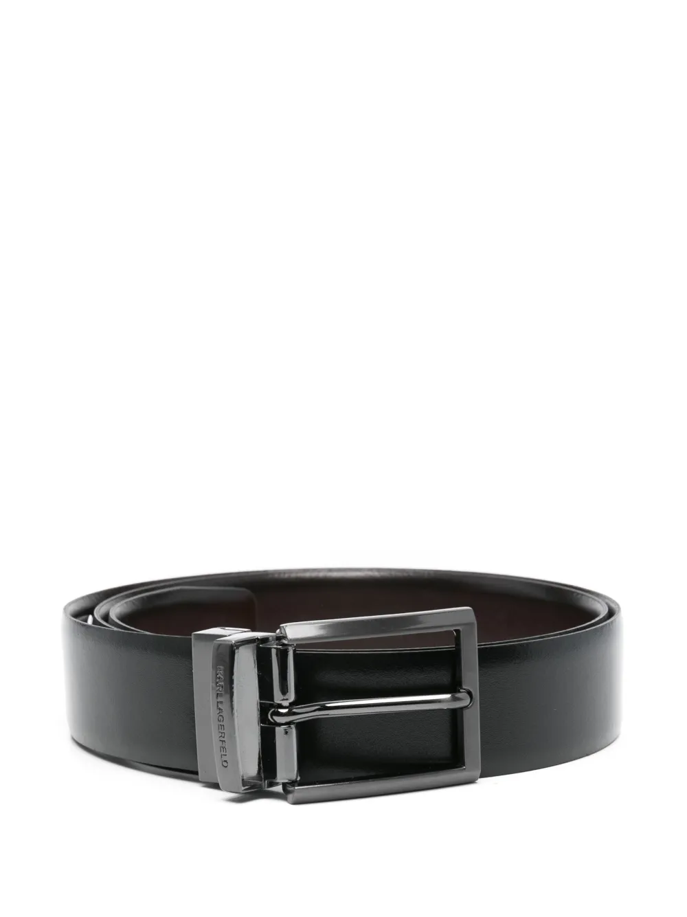 Karl Lagerfeld cinturón con hebilla | negro | Image 1