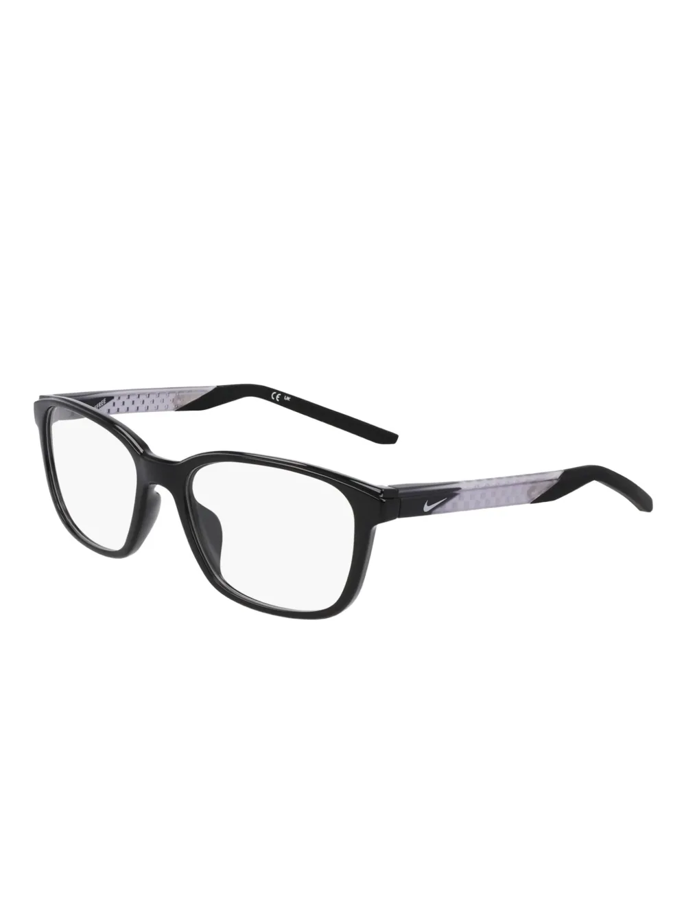 Nike Bril met rechthoekig montuur Blauw