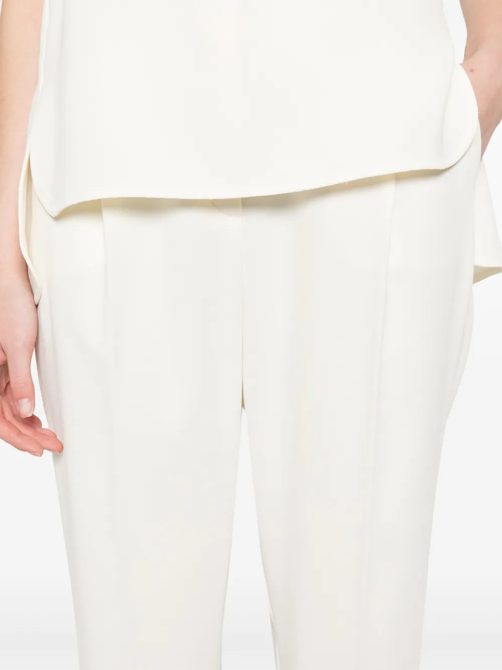 Shop Marella Izabel Trousers In Neutrals