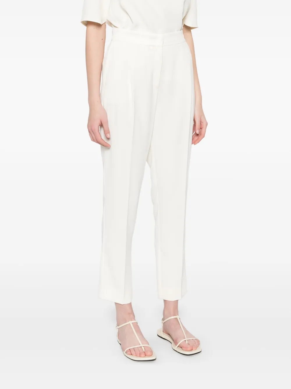 Shop Marella Izabel Trousers In Neutrals