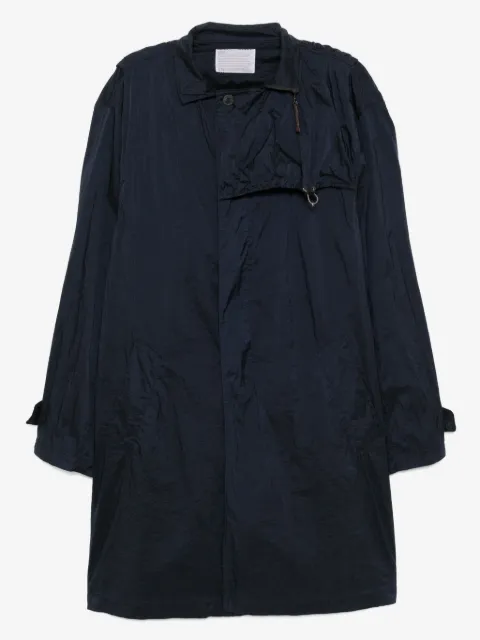 Kolor button-up raincoat