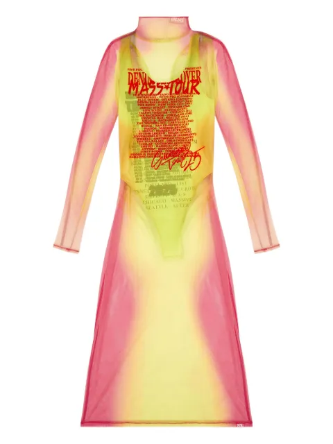 Diesel Remaster Capsule D-Afnic midi dress