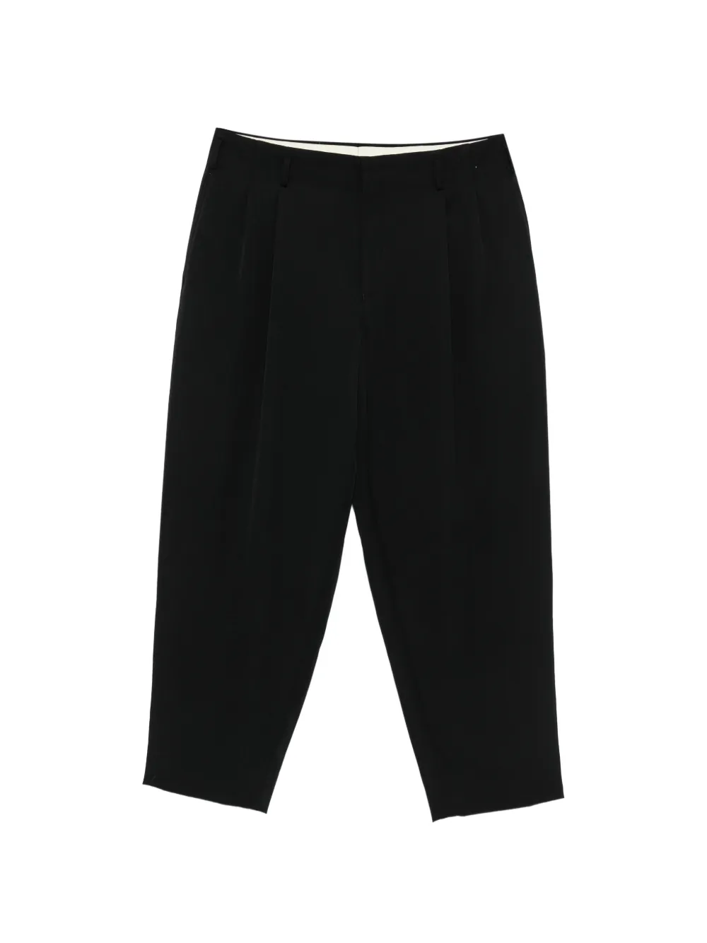 Comme des Garçons Homme Plus Pantaloni dritti in lana - Nero