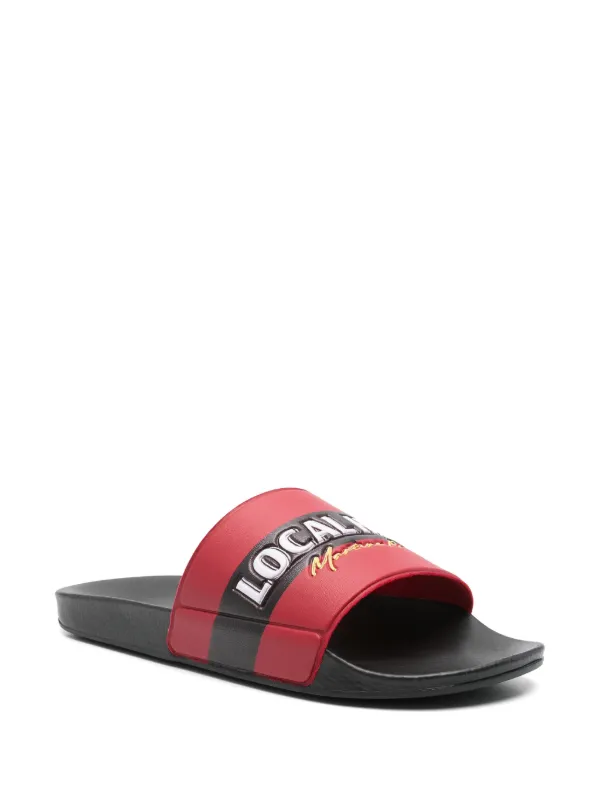 Martine Rose Local Hero Slides | Red | FARFETCH