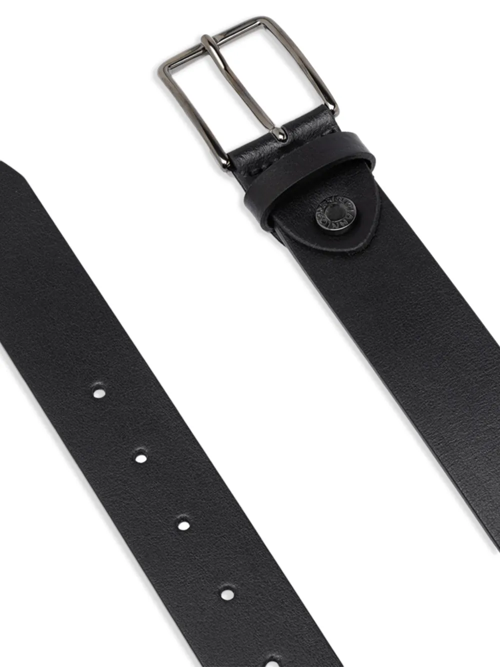 GIANNI CHIARINI Leren riem Zwart
