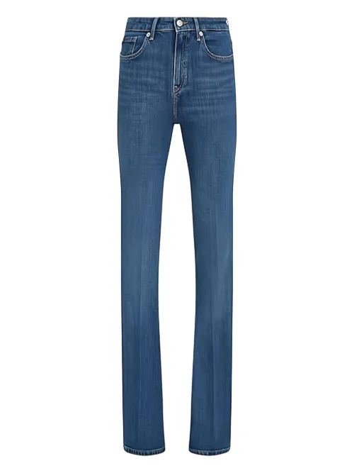Jean à patch logo - Tommy Hilfiger - Modalova