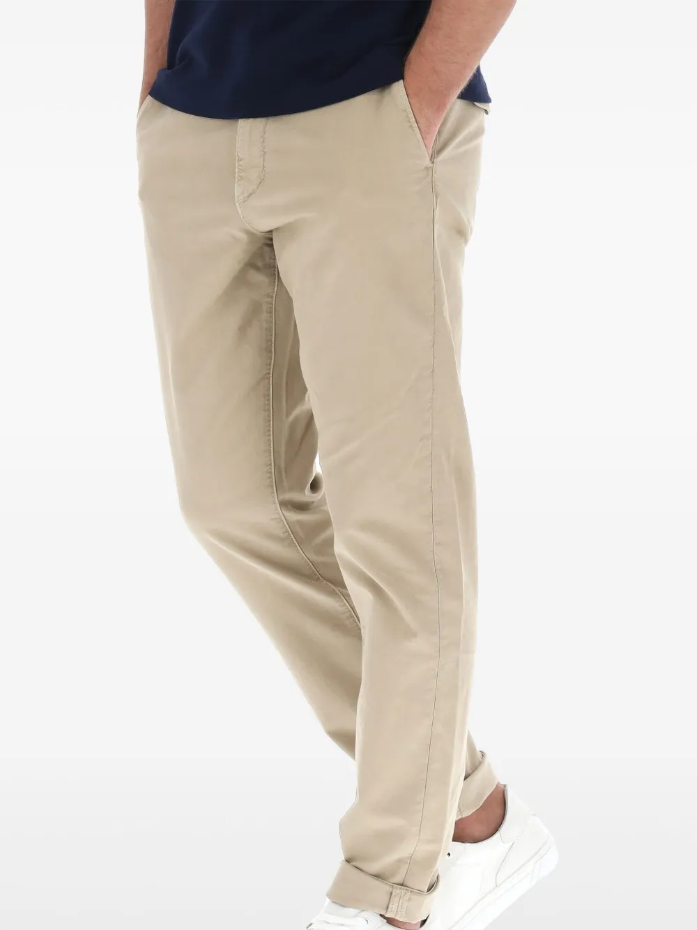 Tommy Hilfiger Katoenen broek Beige