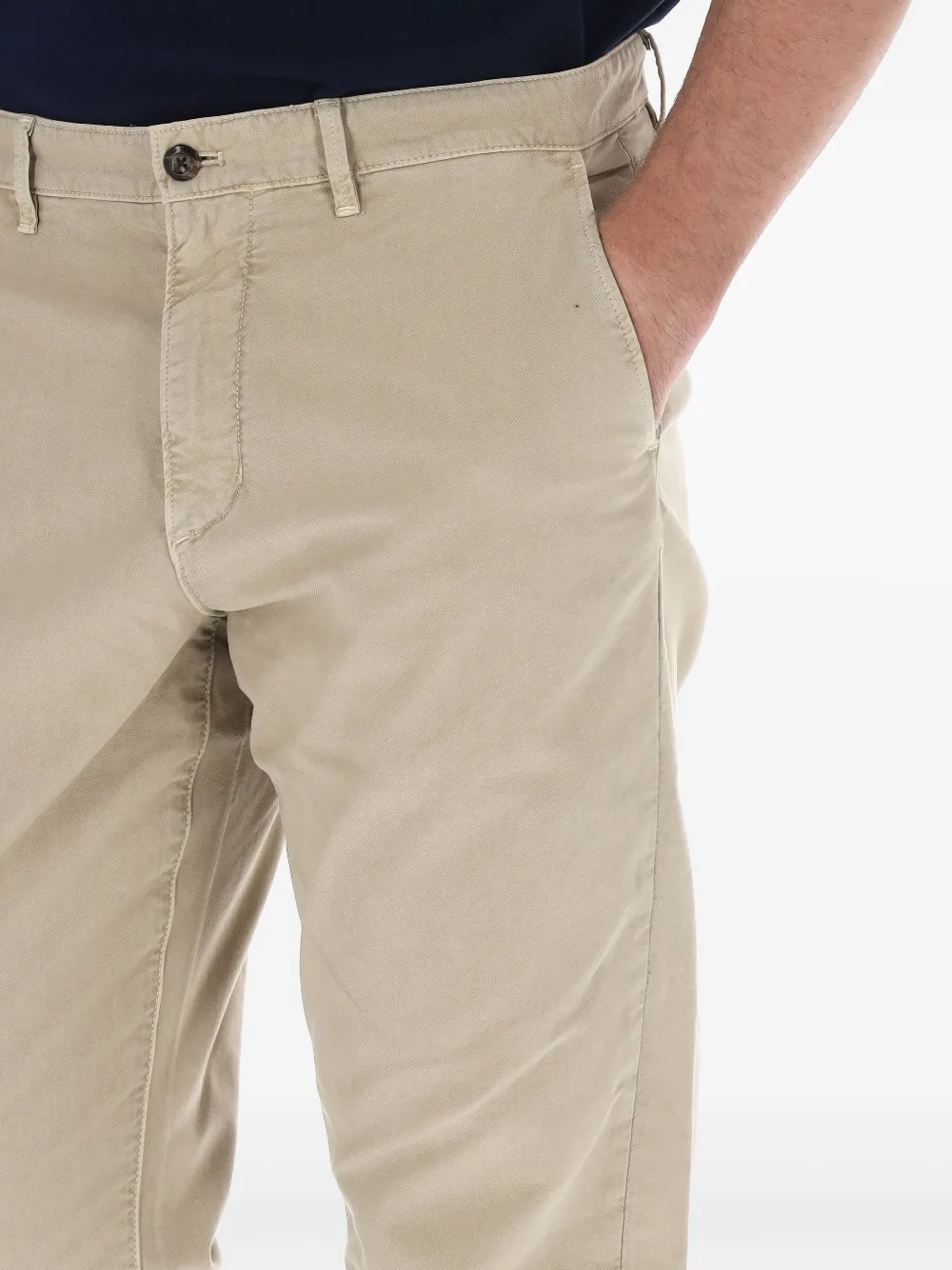 Tommy Hilfiger Katoenen broek Beige