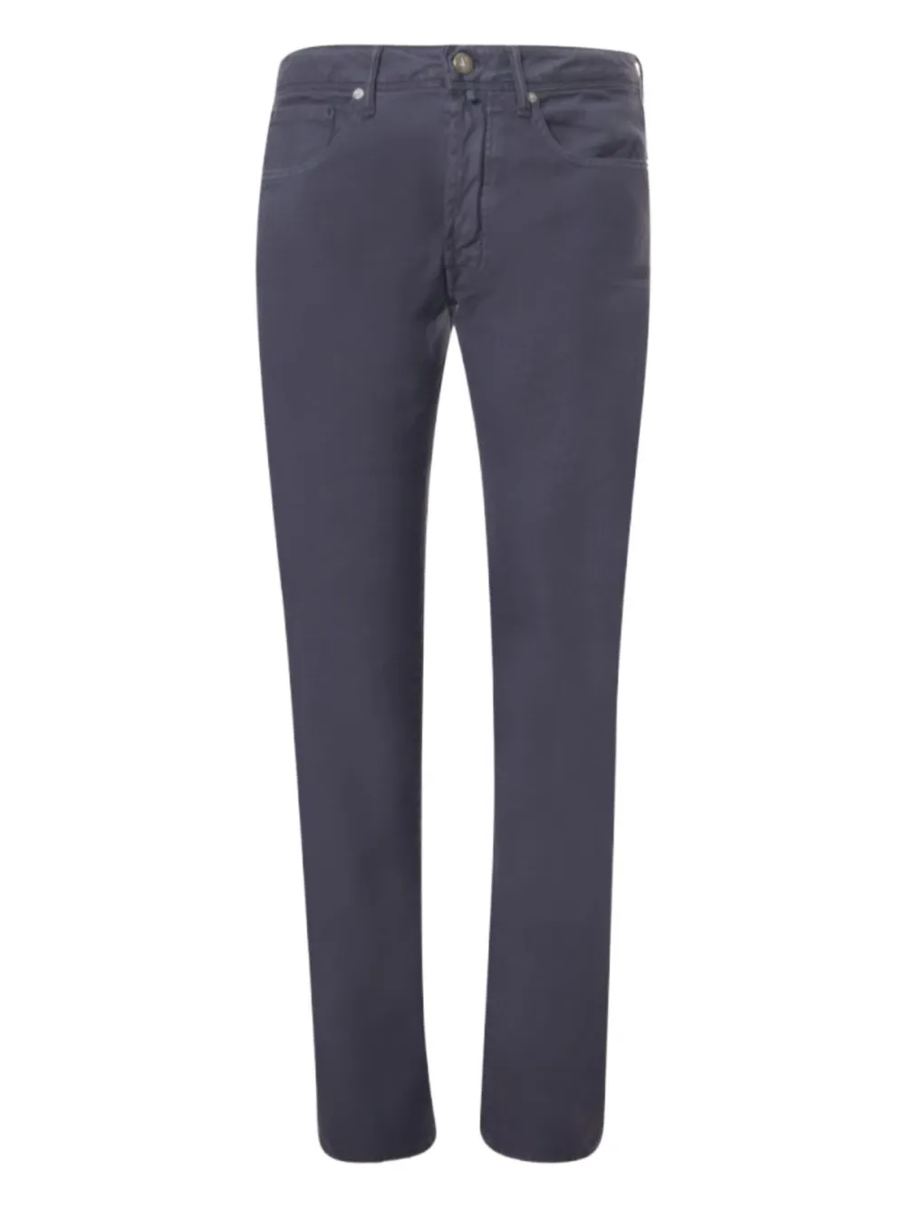Incotex logo-patch chinos - ブルー Incotex logo-patch chinos - ブルー