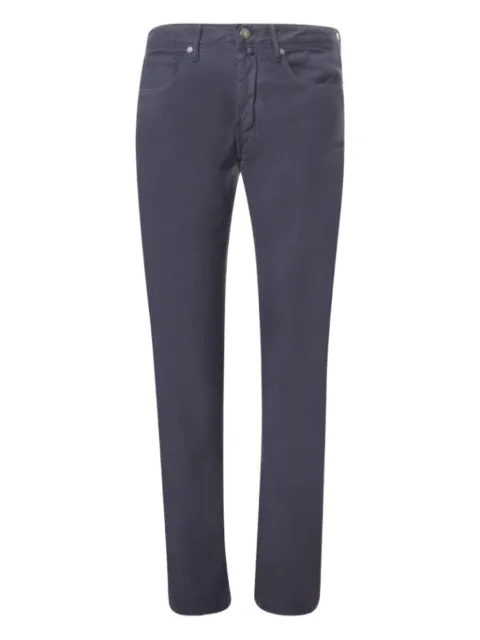 Incotex logo-patch chinos