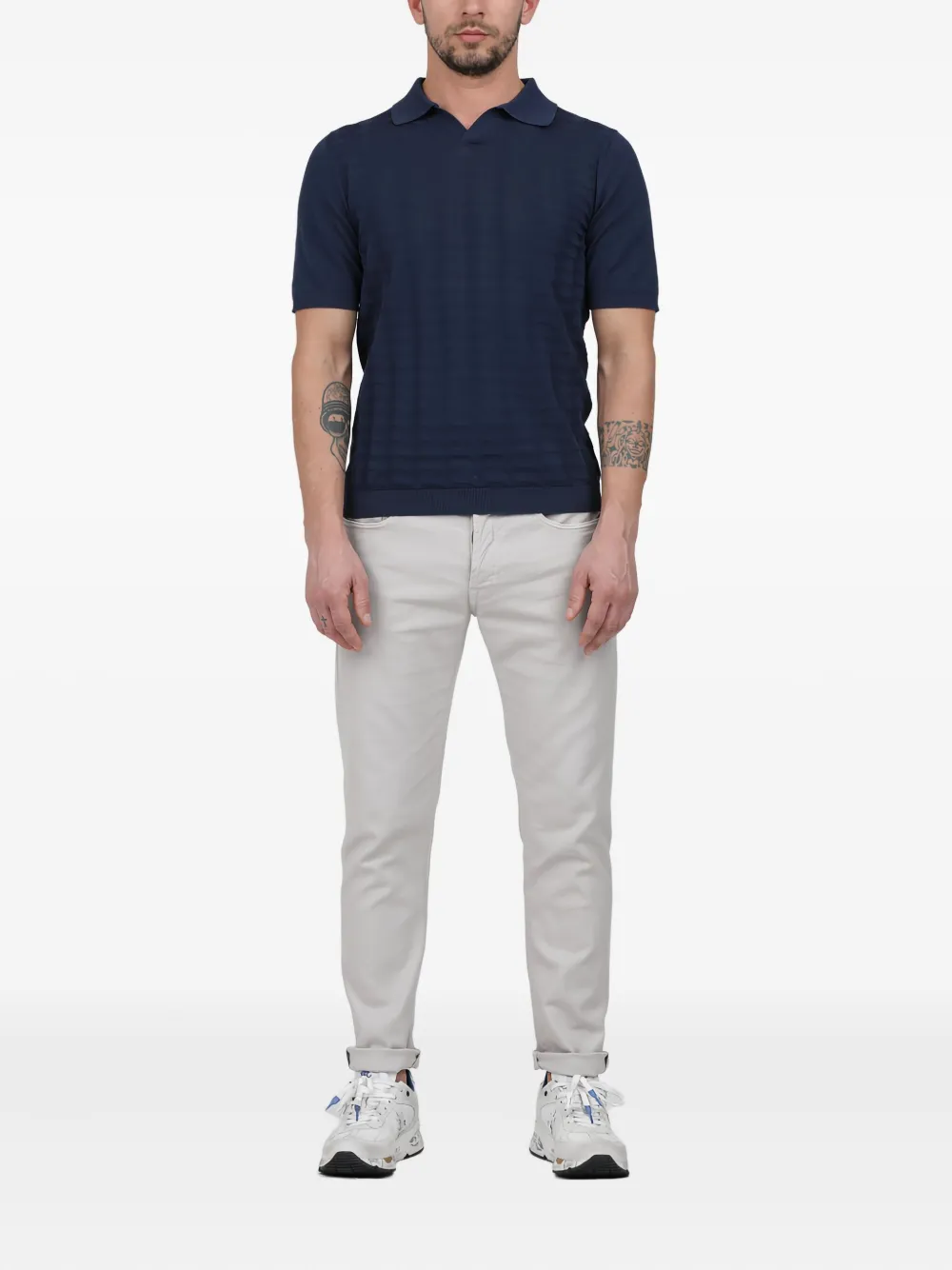 Incotex cotton jeans - Beige