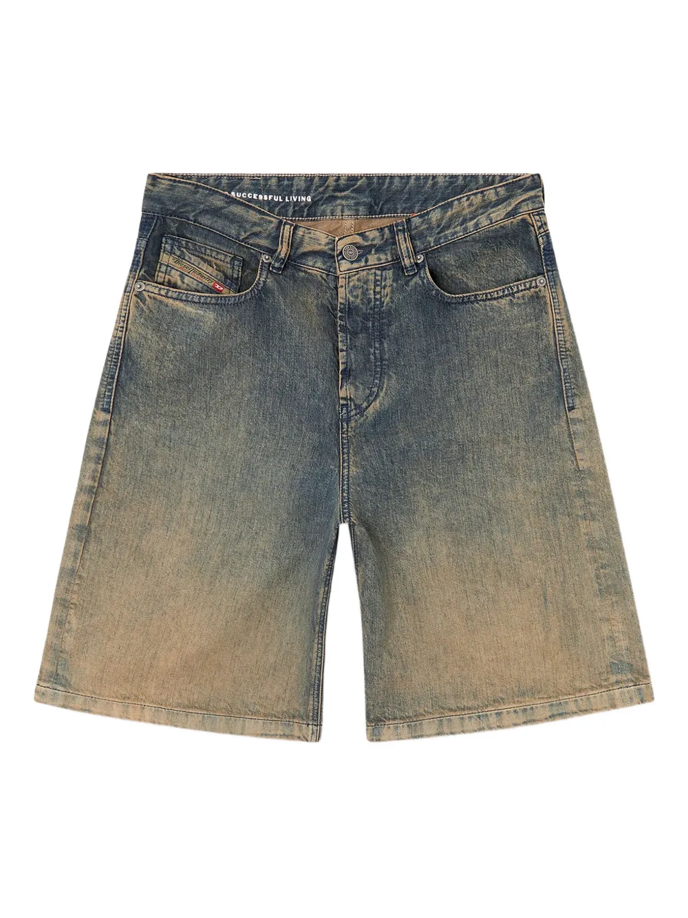 Diesel De-Sire denim shorts Blauw