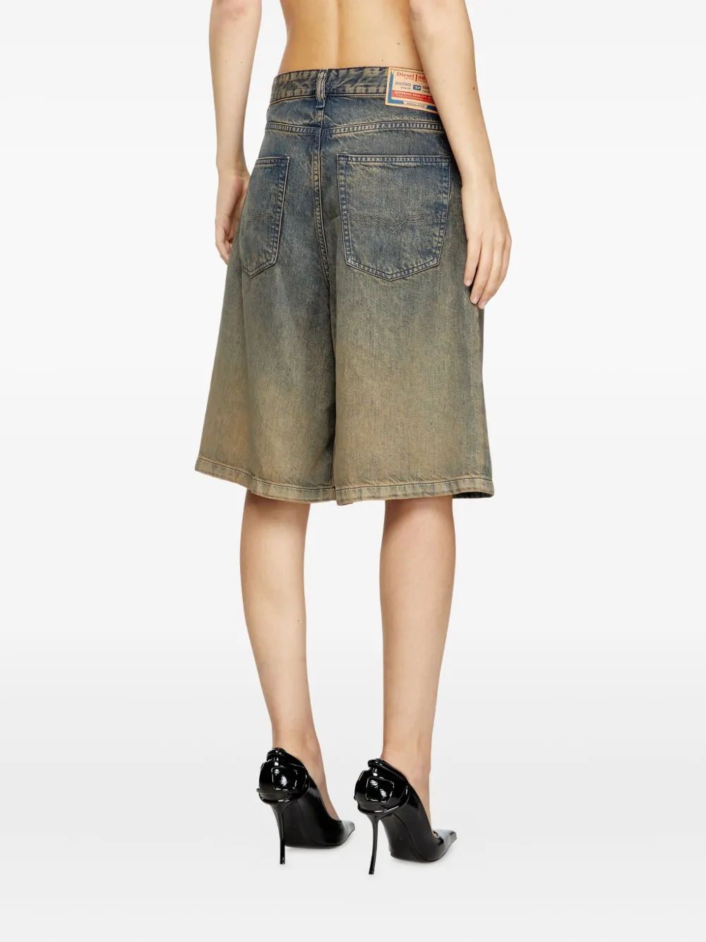 Diesel De-Sire denim shorts Blauw