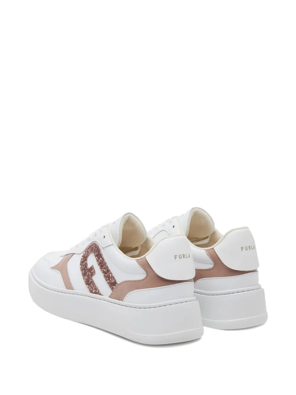 Furla Leren sneakers Wit