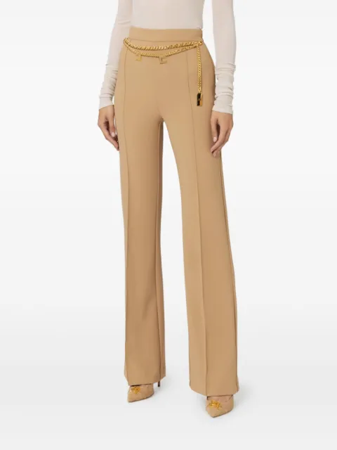 Elisabetta Franchi belted wide-leg trousers