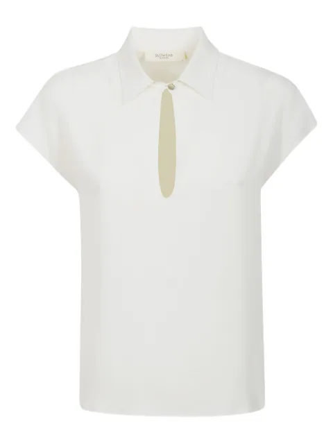 Glanshirt satin blouse