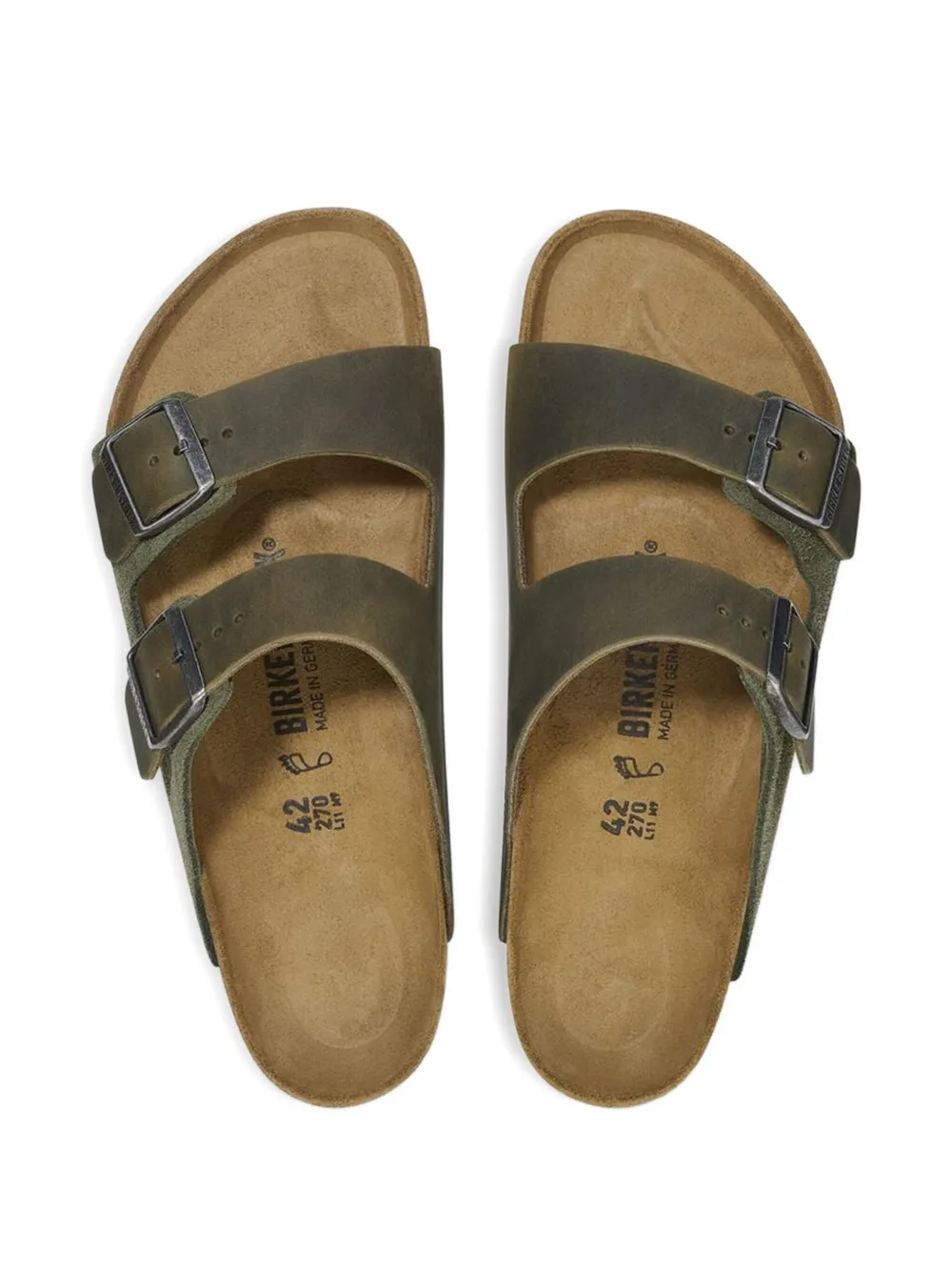 Birkenstock Arizona Sandals In Green