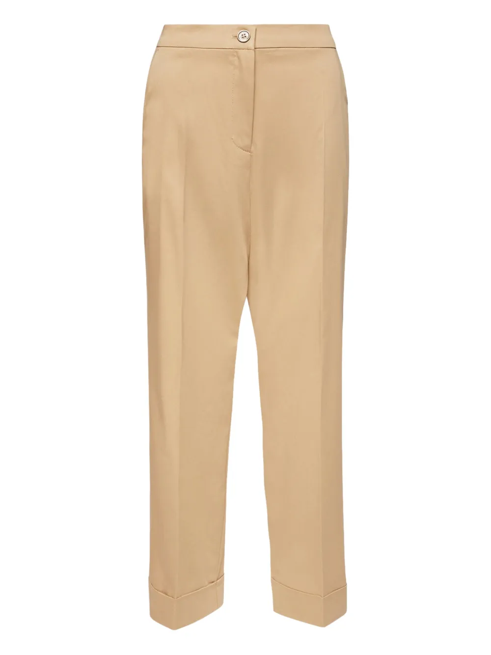 ELENA MIRO` Cropped broek Beige