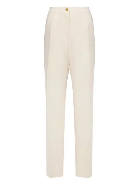 ELENA MIRO` flax trousers
