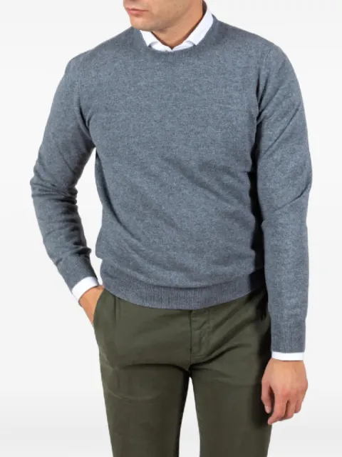 Gran Sasso wool crew-neck sweater