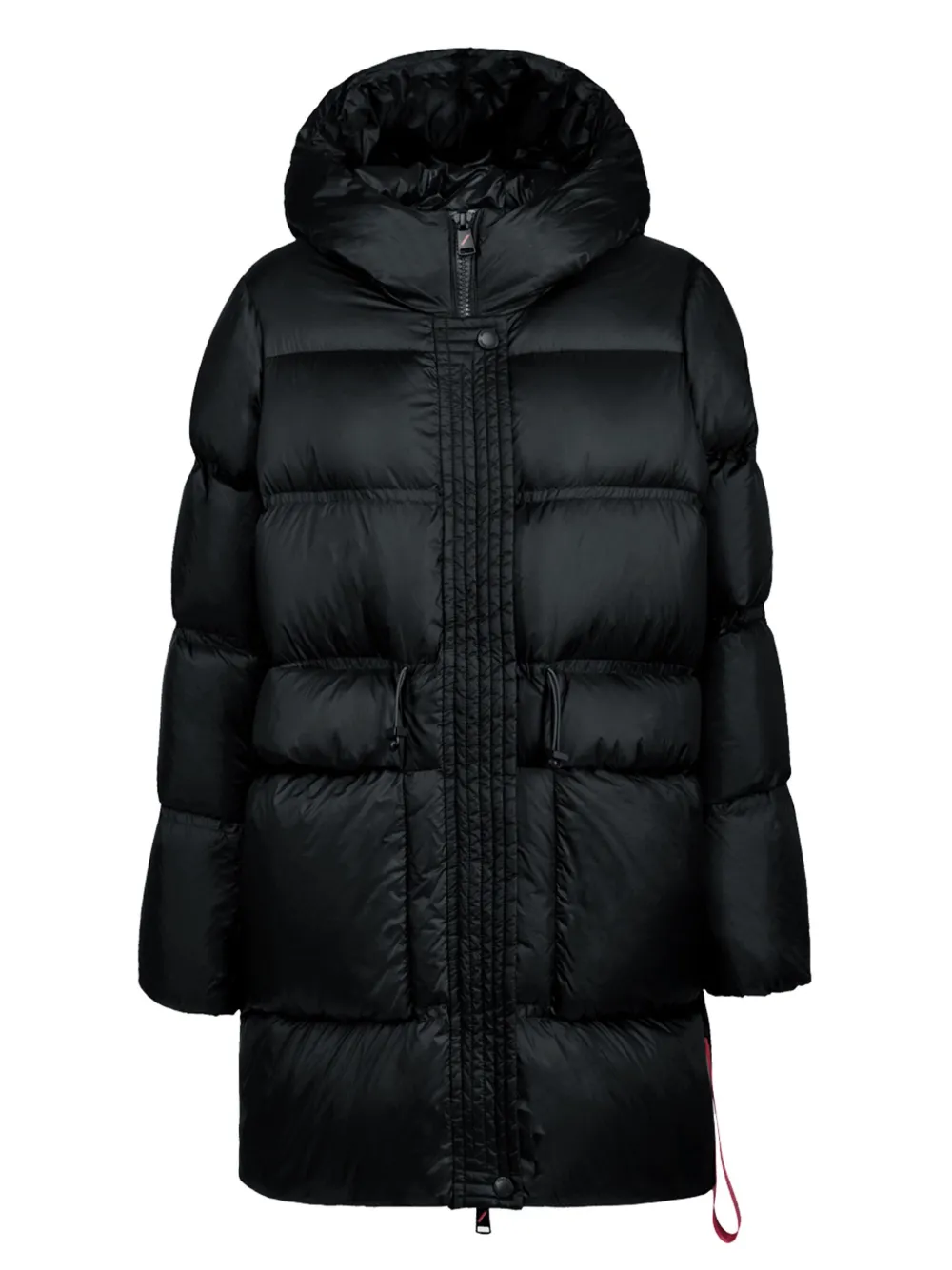 After Label Abrigo Midi - Negro In Black