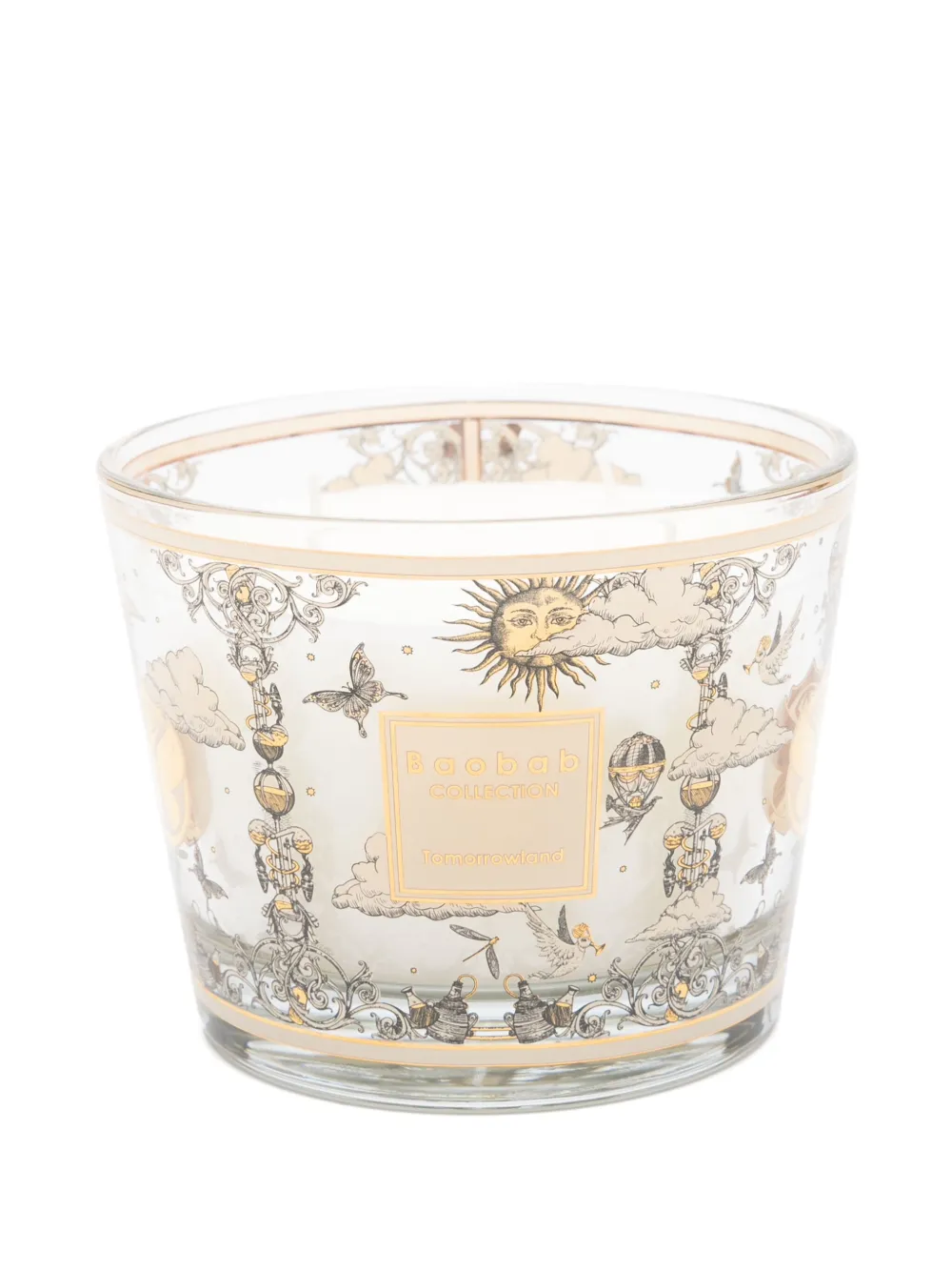 Baobab Tomorrowland candle (500g) | White | Image 1
