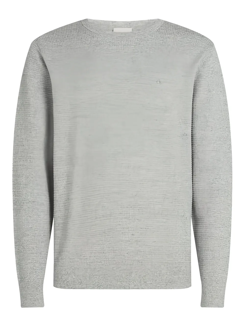 Calvin Klein waffle-knit sweater | Grey | Image 1