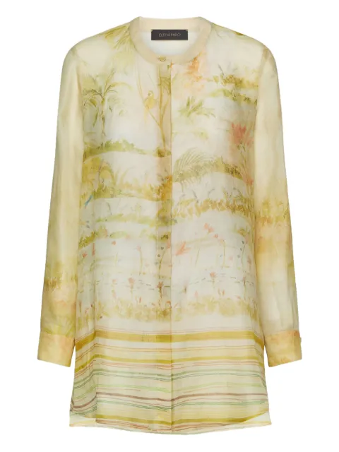 ELENA MIRO` printed shirt