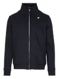 K-Way logo-embroidered track jacket - Blue