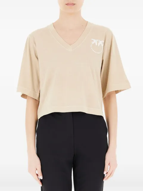 PINKO love-print T-shirt 