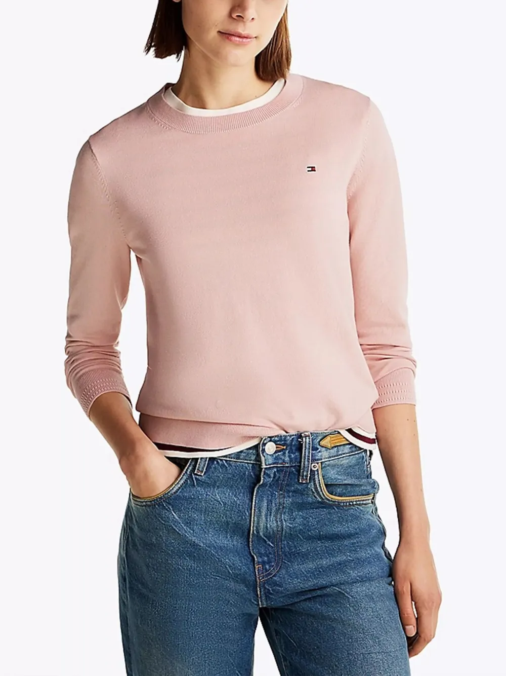 Tommy Hilfiger fine-knit top | T-Shirts & Jersey Shirts | Image 2