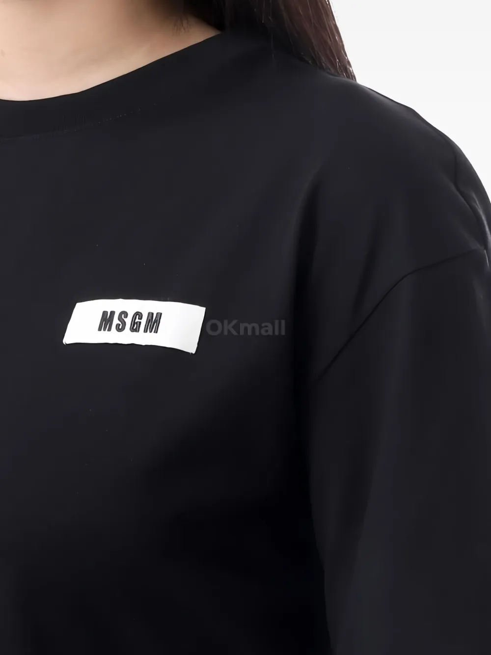 MSGM Cropped top Zwart