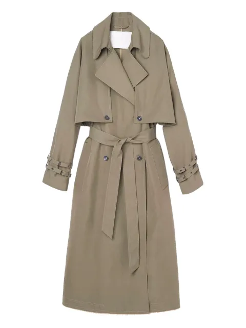 OOF WEAR gabardine trenchcoat