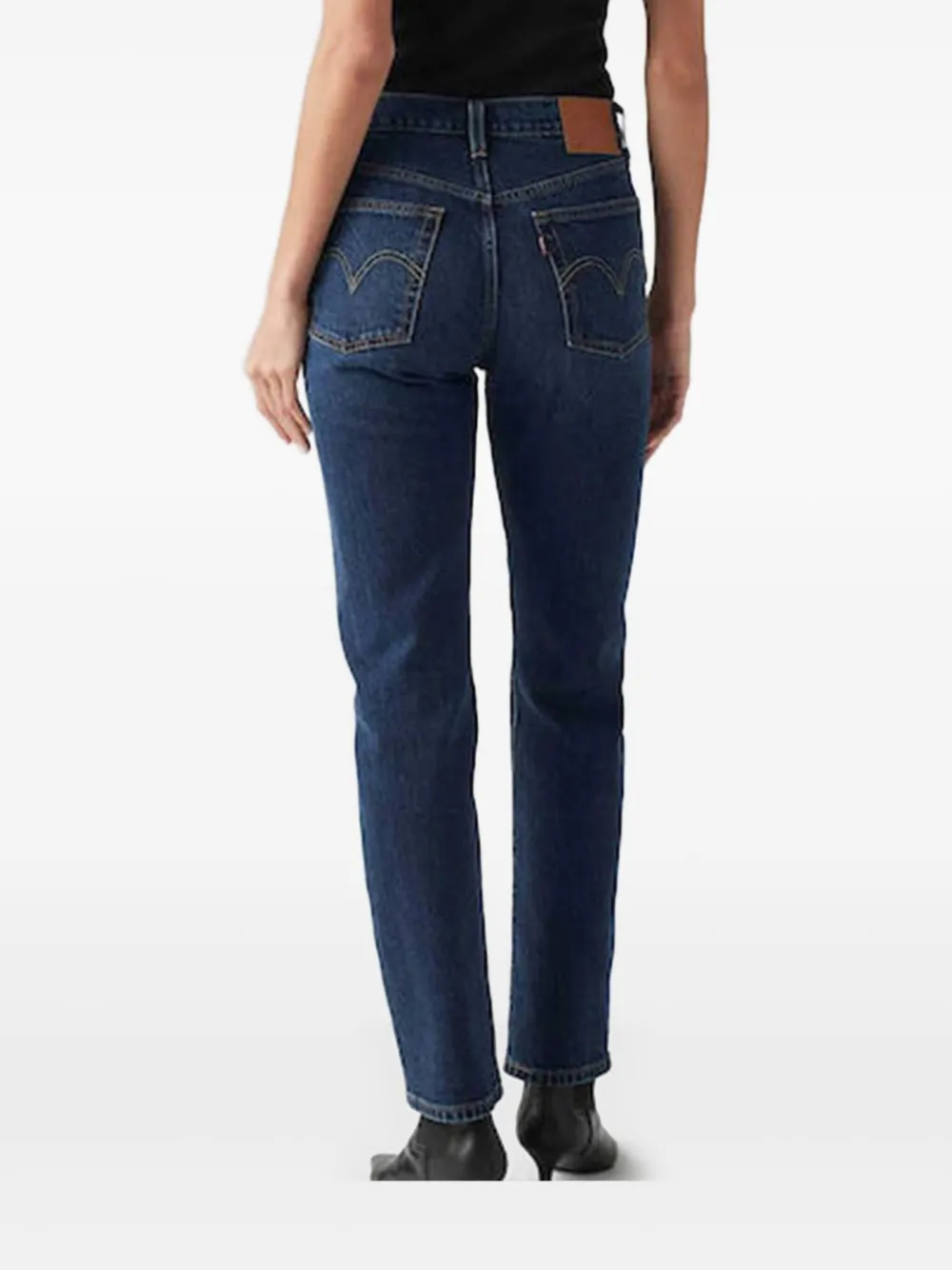 Levi's Straight jeans Blauw